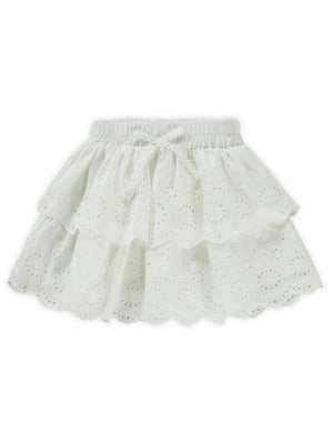 Pierre Cardin 2-5 Yaş Etek - Beyaz