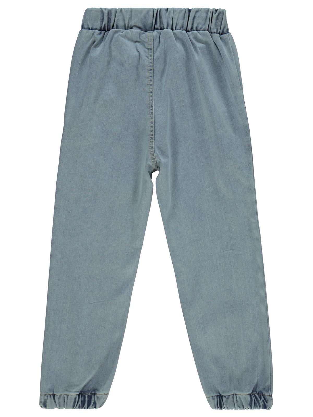 Civil Girls Cebi Fırfırlı 2-5 Yaş Pantolon - Mavi