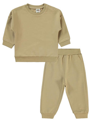 Civil Baby Basic 6-18 Ay Takım - Bej