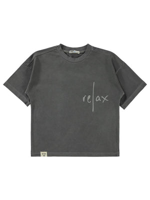 Civil Boys Relax Baskılı 6-9 Yaş Tişört - Gri