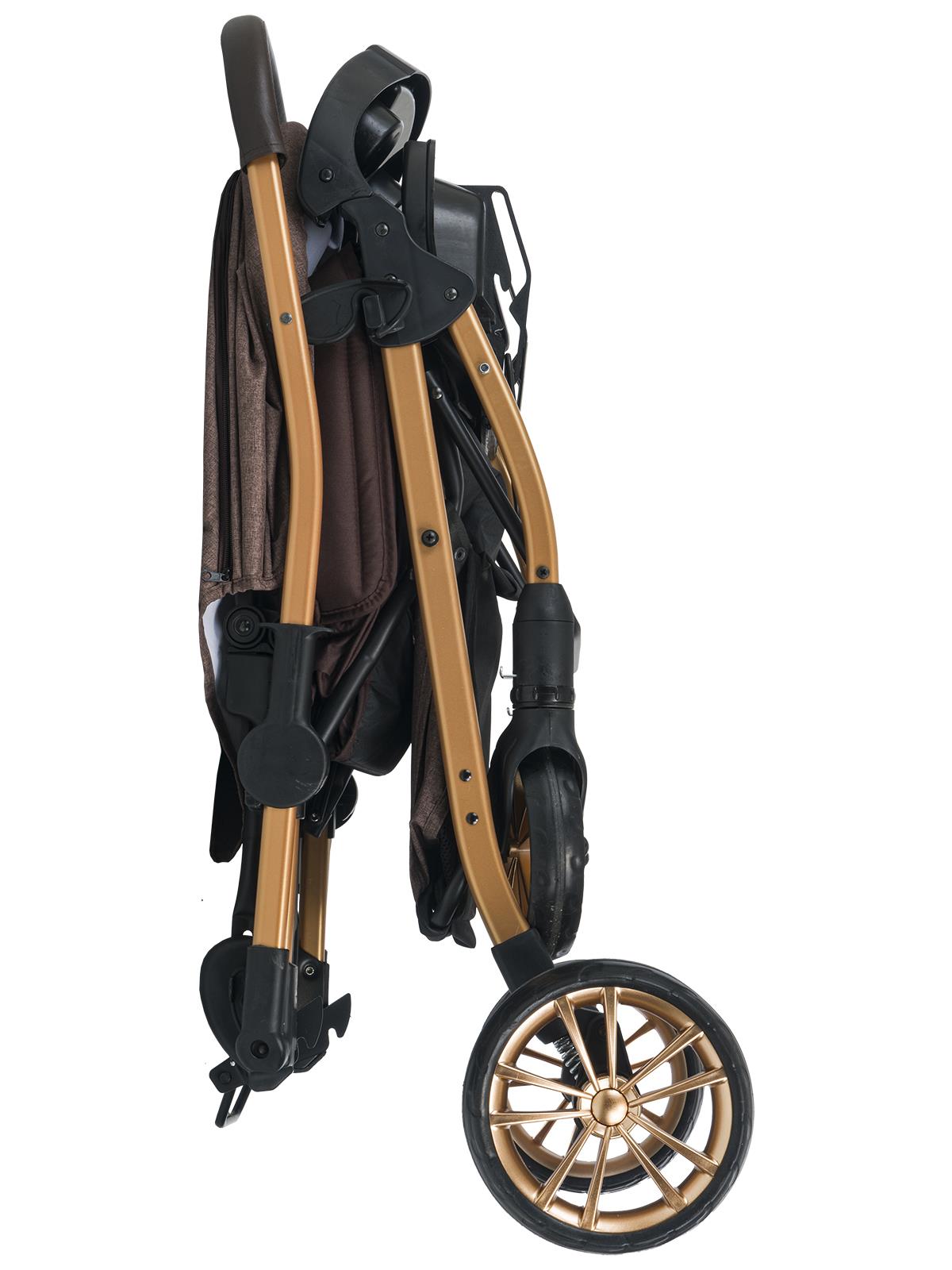 Baby Enzo Step25 Çift Yönlü Bebek Arabası - Siyah