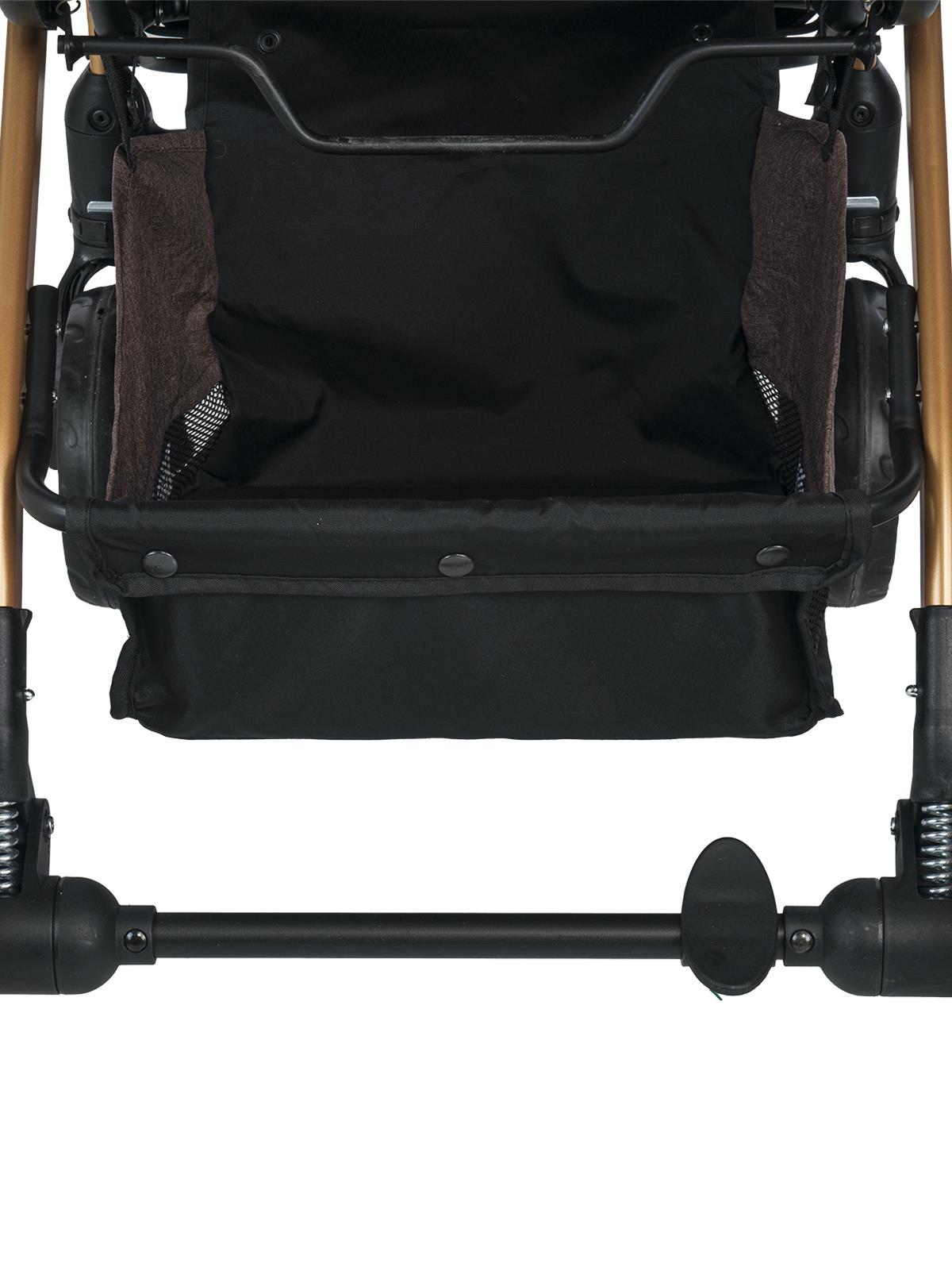 Baby Enzo Step25 Çift Yönlü Bebek Arabası - Siyah