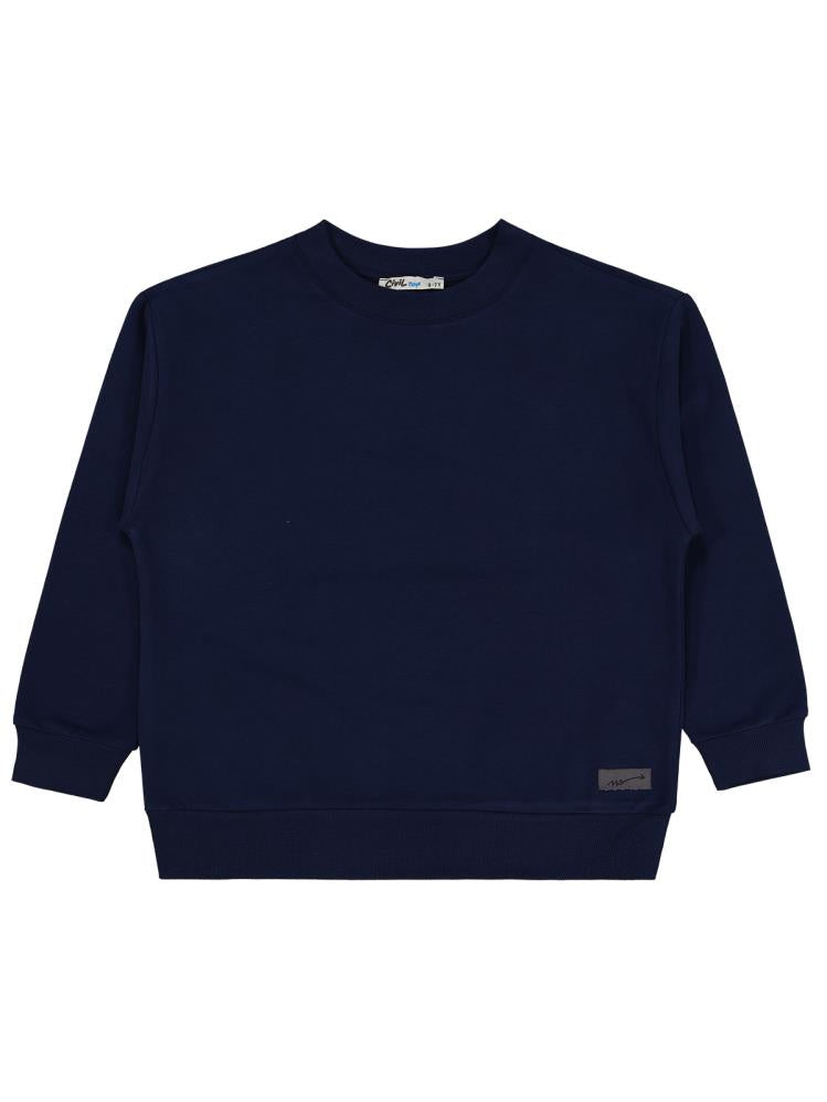 Civil Boys No Etiketli 6-9 Yaş  Sweatshırt - Lacivert