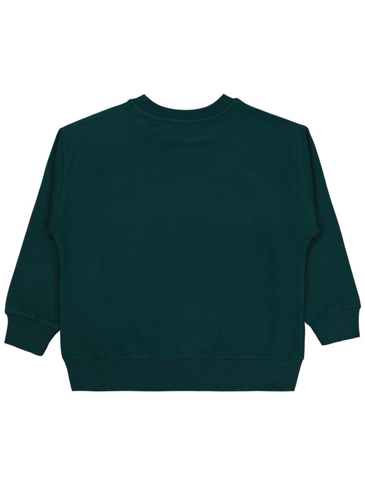 Civil Boys No Etiketli 6-9 Yaş  Sweatshırt - Yeşil