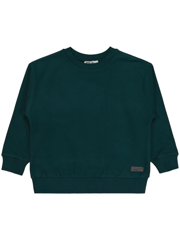 Civil Boys No Etiketli 6-9 Yaş  Sweatshırt - Yeşil