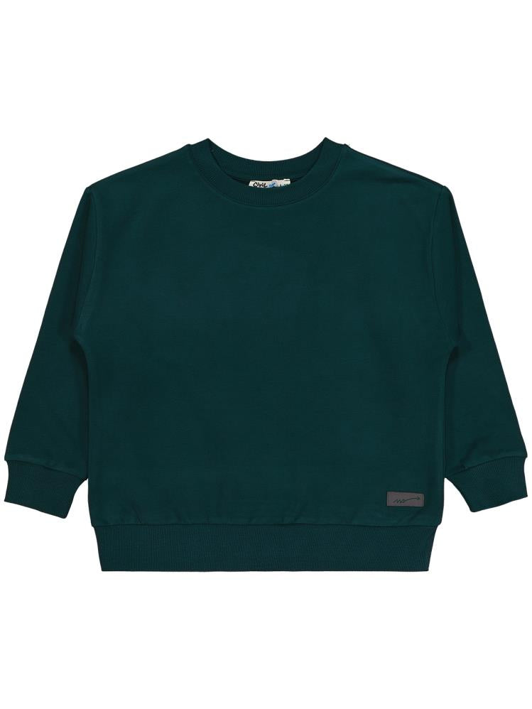 Civil Boys No Etiketli 6-9 Yaş  Sweatshırt - Yeşil