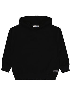 Civil Boys No Etiketli 6-9 Yaş Kapüşonlu  Sweatshırt - Siyah