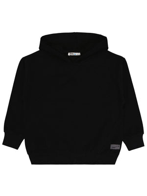 Civil Boys No Etiketli 6-9 Yaş Kapüşonlu  Sweatshırt - Siyah