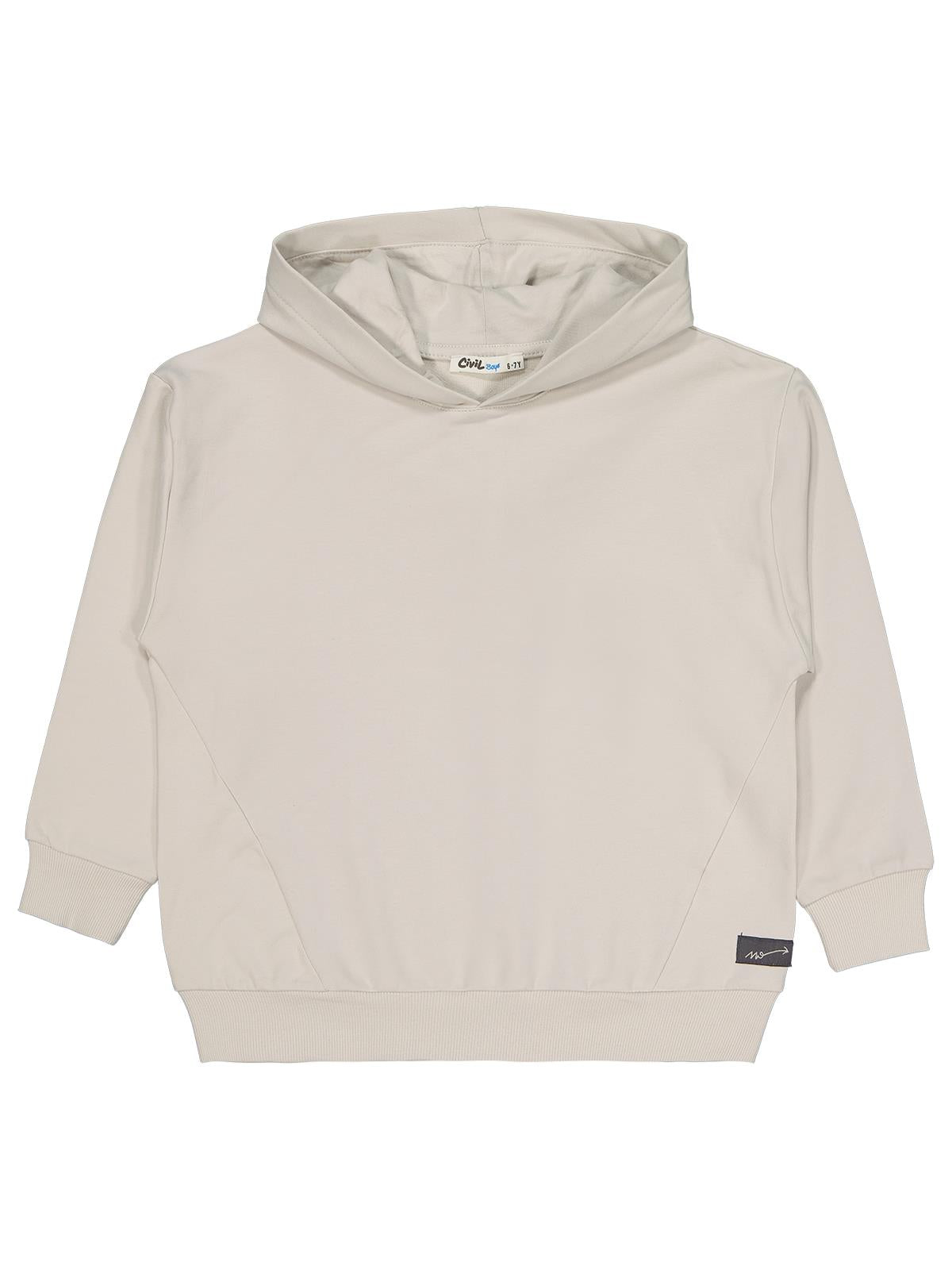 Civil Boys No Etiketli 6-9 Yaş Kapüşonlu  Sweatshırt - Gri