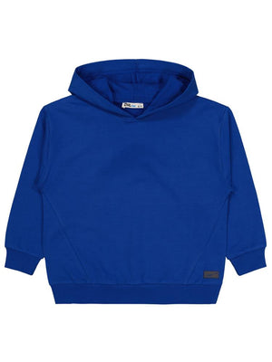 Civil Boys No Etiketli 6-9 Yaş Kapüşonlu  Sweatshırt - Mavi
