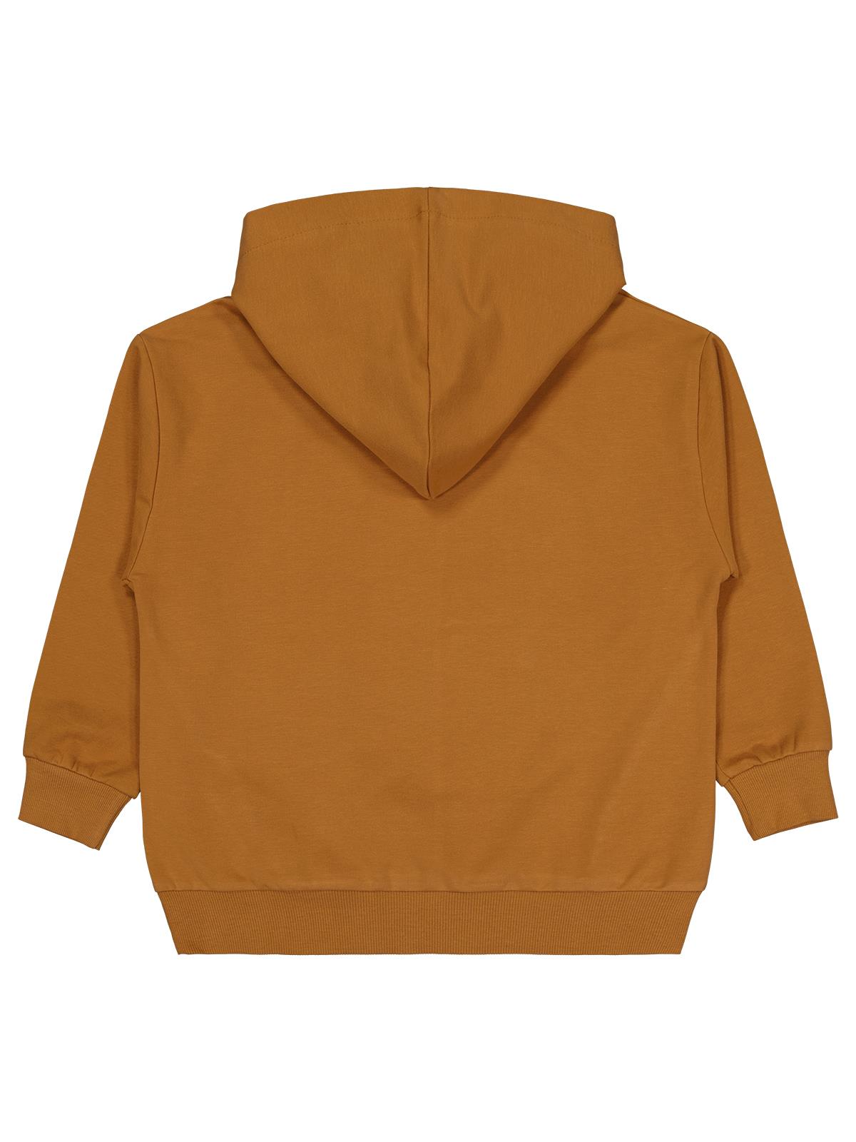 Civil Boys No Etiketli 6-9 Yaş Kapüşonlu  Sweatshırt - Kahve