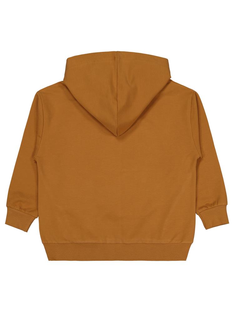 Civil Boys No Etiketli 6-9 Yaş Kapüşonlu  Sweatshırt - Kahverengi