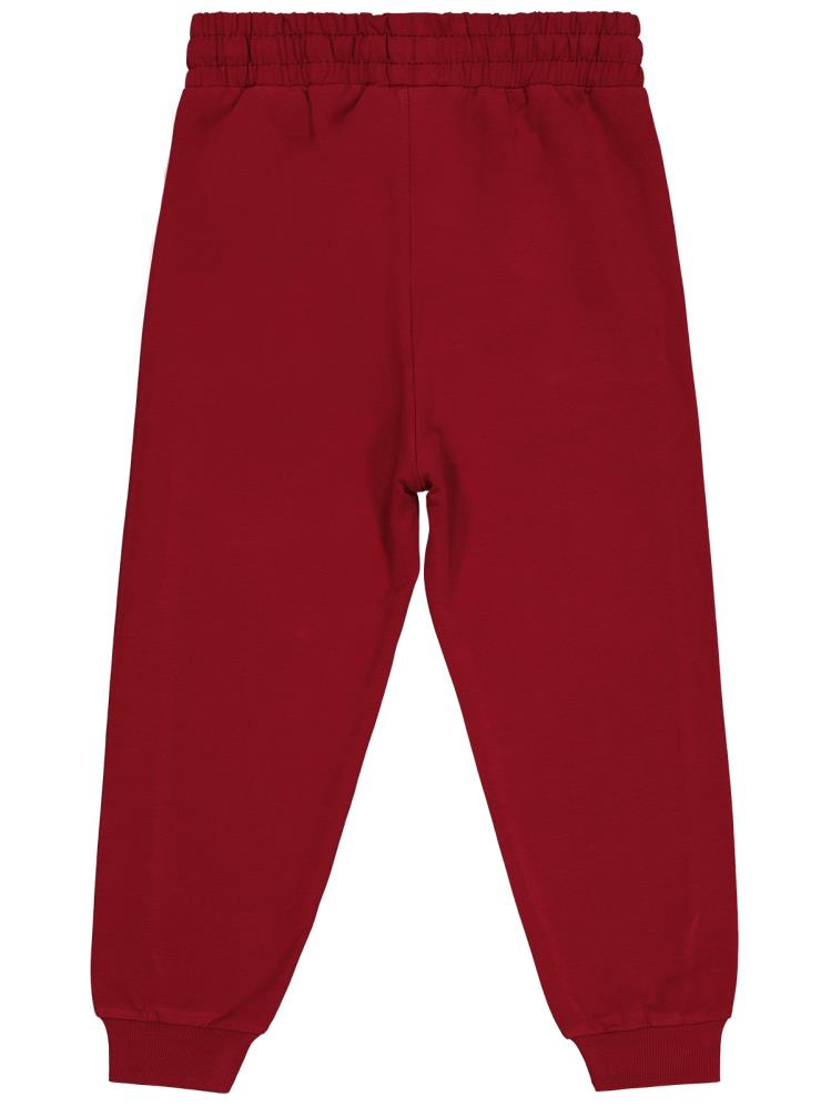 Civil Boys No Etiketli 10-13 Yaş Eşofman Alt - Bordo