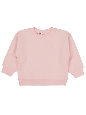 Civil Girls Düz 2-5 Yaş Sweatshirt - Pembe
