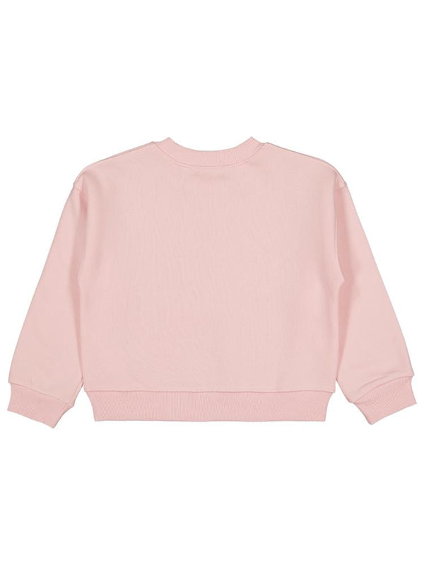Civil Girls Düz 6-9 Yaş Sweatshirt - Pembe
