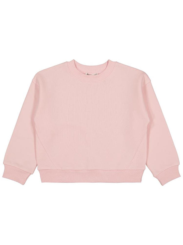Civil Girls Düz 6-9 Yaş Sweatshirt - Pembe
