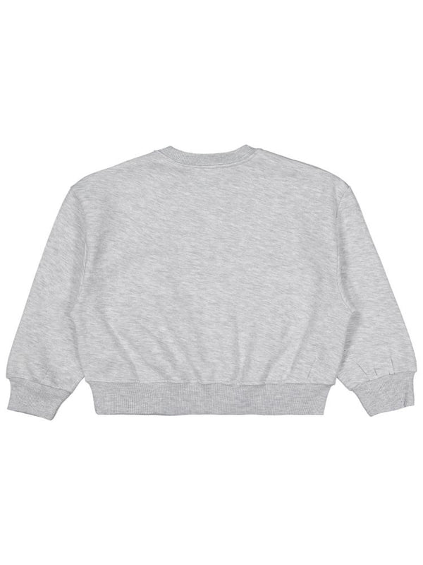 Civil Girls Düz 6-9 Yaş Sweatshirt - Gri
