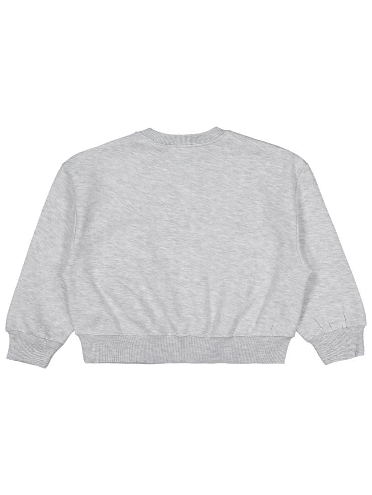Civil Girls Düz 6-9 Yaş Sweatshirt - Gri