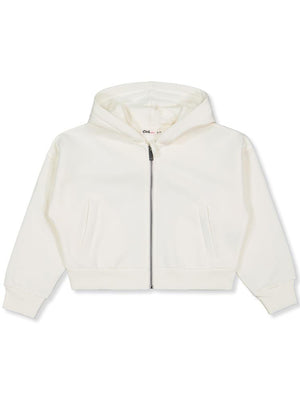 Civil Girls Düz 6-9 Yaş Hırka - Ekru