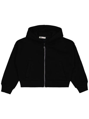 Civil Girls Düz 6-9 Yaş Hırka - Siyah