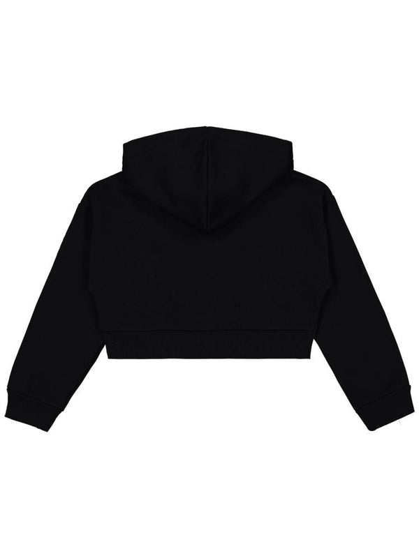 Civil Girls Düz 10-13 Yaş Hırka - Siyah