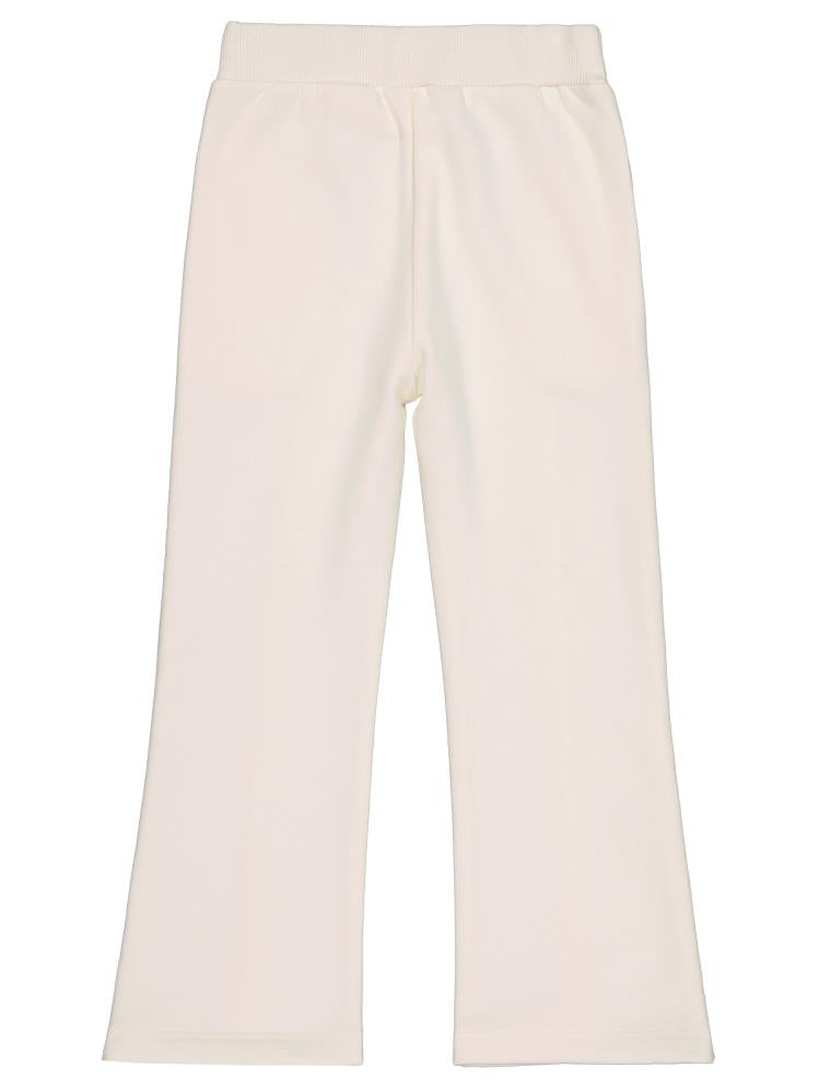 Civil Girls Düz 6-9 Yaş Eşofman Altı - Ekru