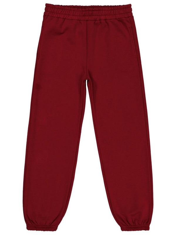 Civil Girls Düz 10-13 Yaş Eşofman Altı - Bordo