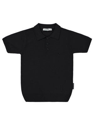 Pierre Cardin Triko Tişört 2-5 Yaş Tişört - Siyah