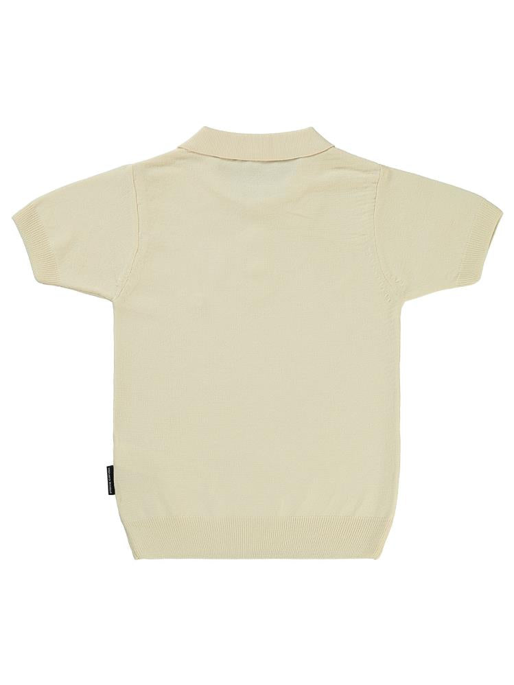 Pierre Cardin Triko Tişört 2-5 Yaş Tişört - Bej