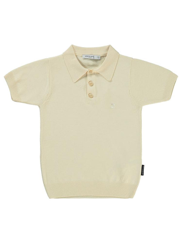 Pierre Cardin Triko Tişört 2-5 Yaş Tişört - Bej
