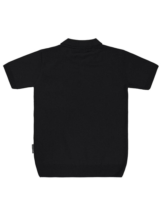 Pierre Cardin Triko Tişört 6-9 Yaş Tişört - Siyah