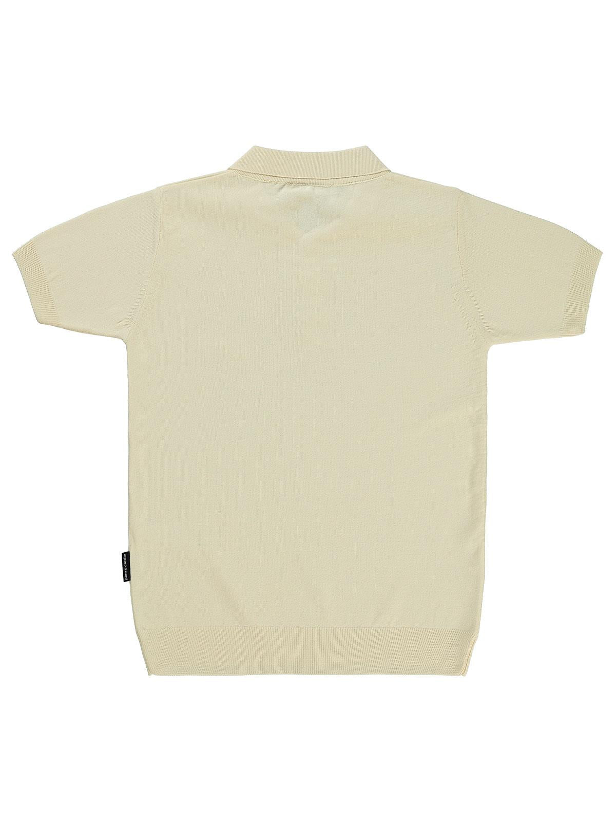 Pierre Cardin Triko Tişört 6-9 Yaş Tişört - Bej