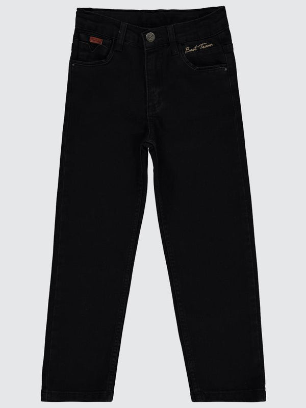 Pierre Cardin Basic 5 Cep 6-9 Yaş Pantolon - Siyah