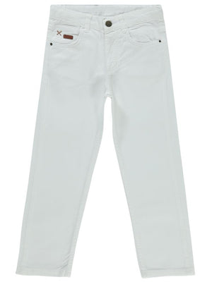 Pierre Cardin Basic 6-9 Yaş Pantolon - Beyaz