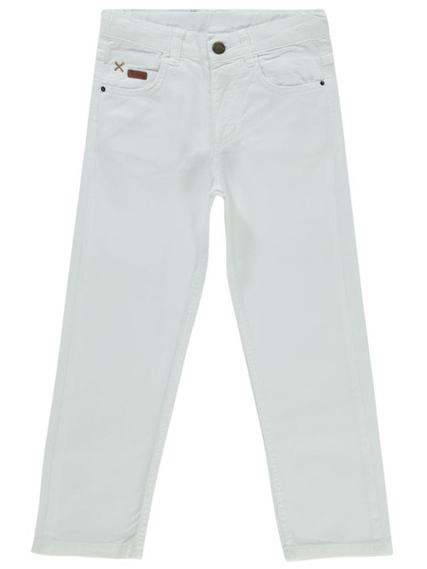 Pierre Cardin Basic 6-9 Yaş Pantolon - Beyaz