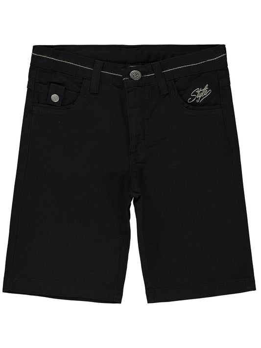 Pierre Cardin Basic 10-12 Yaş Kapri - Siyah