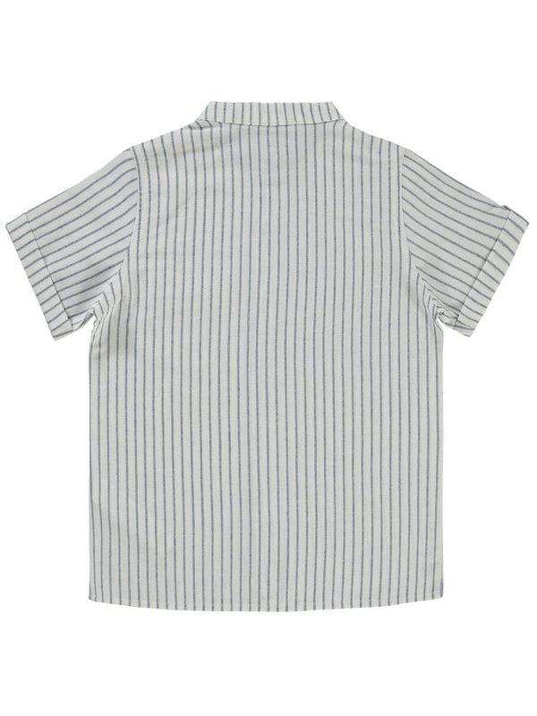 Pierre Cardin Çizgili 10-12 Yaş Gömlek - Lacivert