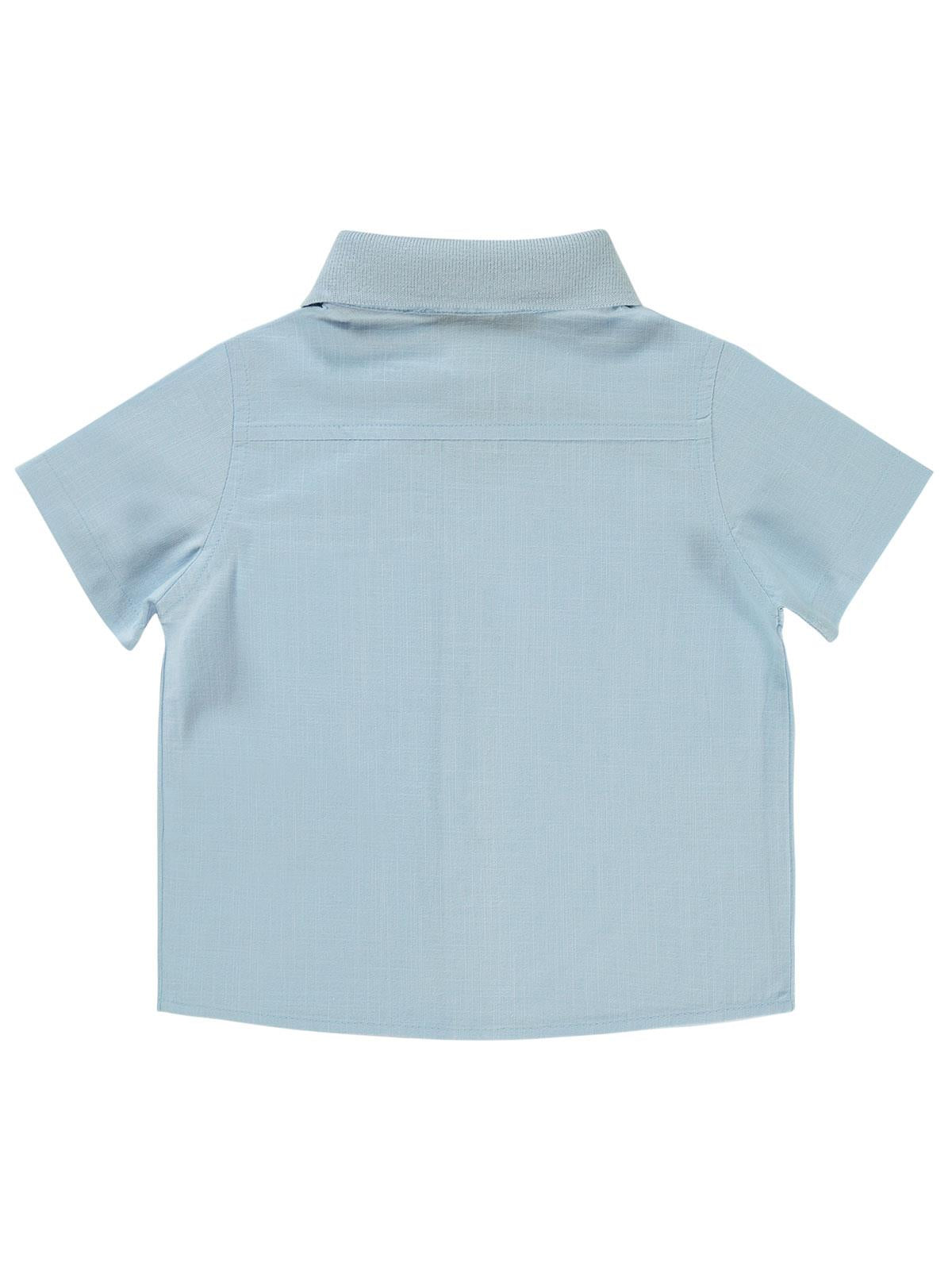 Pierre Cardin Armalı Cepli 2-5 Yaş Gömlek - Mavi