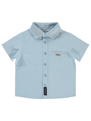 Pierre Cardin Armalı Cepli 2-5 Yaş Gömlek - Mavi