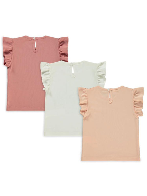 Civil Baby TeddyBear Baskılı 3'lü Set 6-18 Ay Tişört