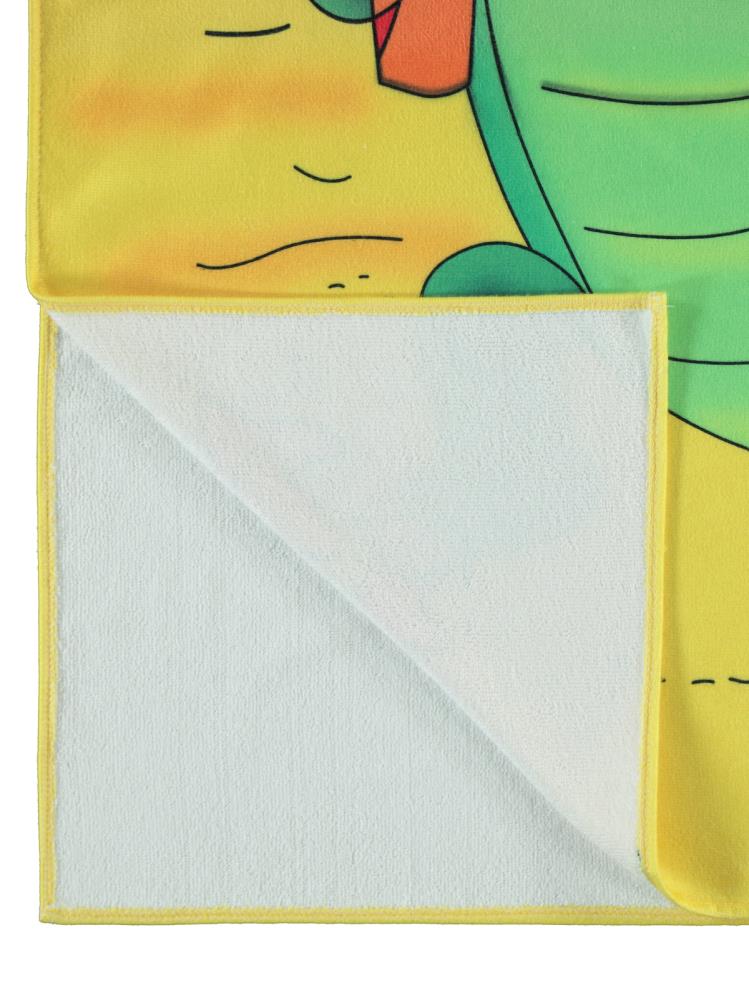 Civil Boys Timsah Baskılı Panço - Sarı