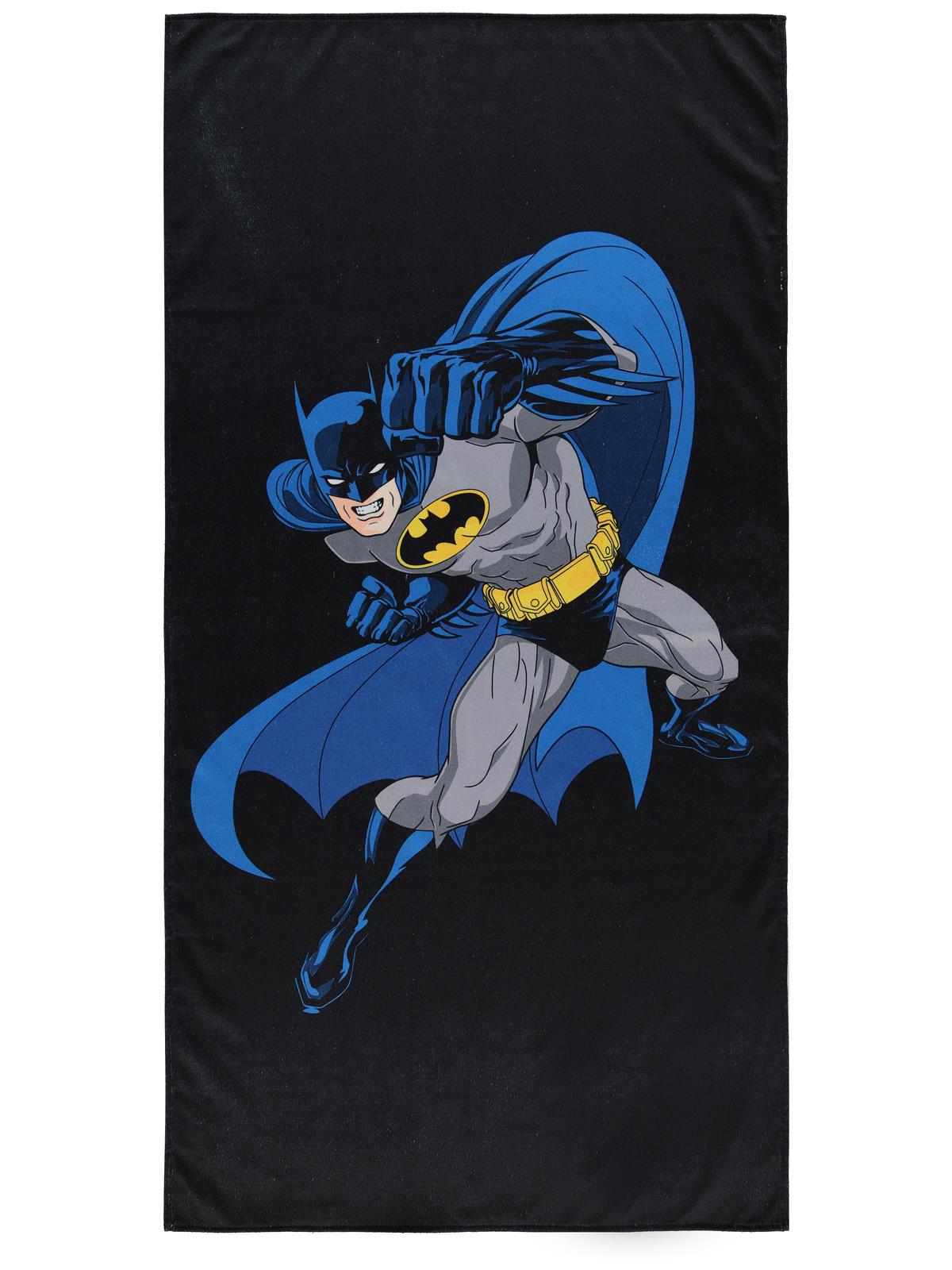 Batman Baskılı Havlu - Lacivert