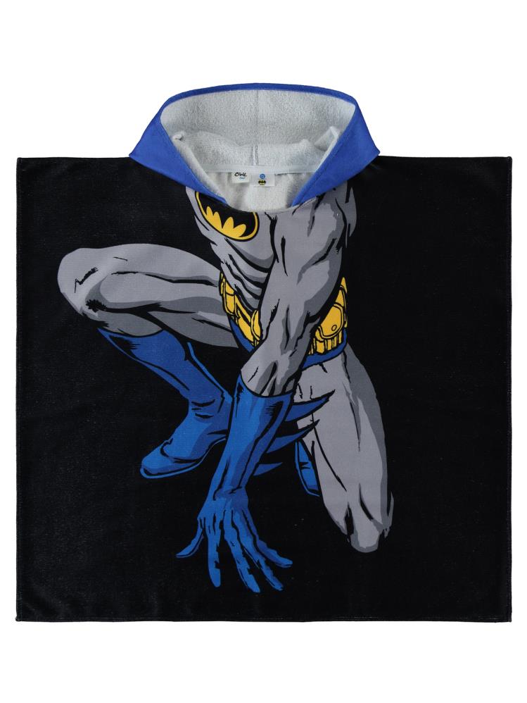 Batman Baskılı Panço - Lacivert