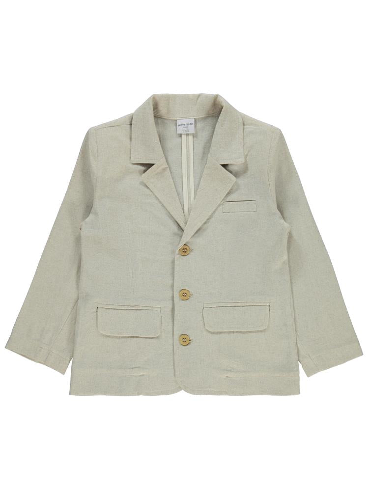 Pierre Cardin Üç Cepli 10-12 Yaş Ceket - Bej