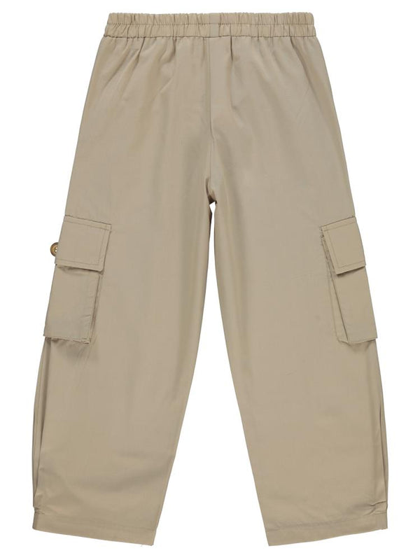 Pierre Cardin Kargo Cepli 6-9 Yaş Pantolon - Bej