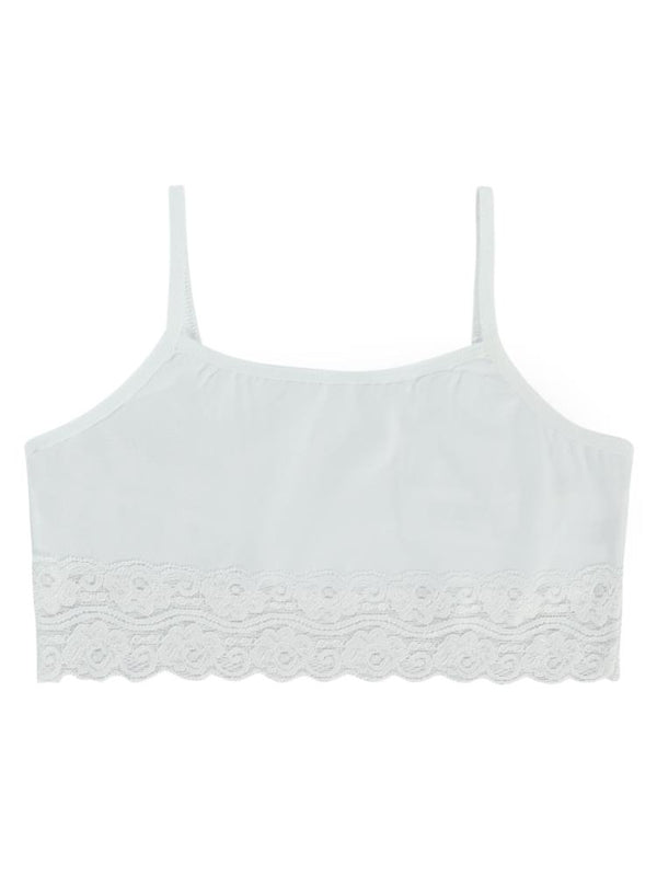 Civil Girls 2li Dantelli 10-14 Yaş Büstiyer - Beyaz