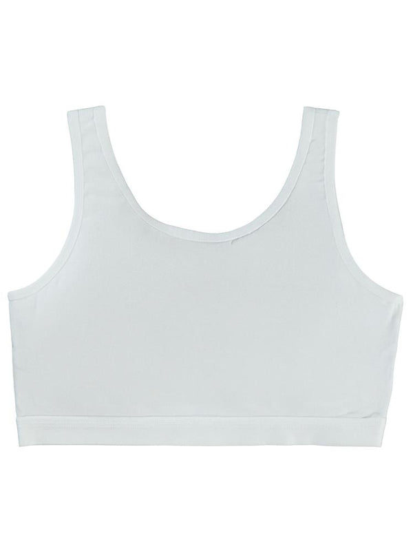 Civil Girls Kız Çocuk Pedli Büstiyer 12-14 Yaş  - Beyaz