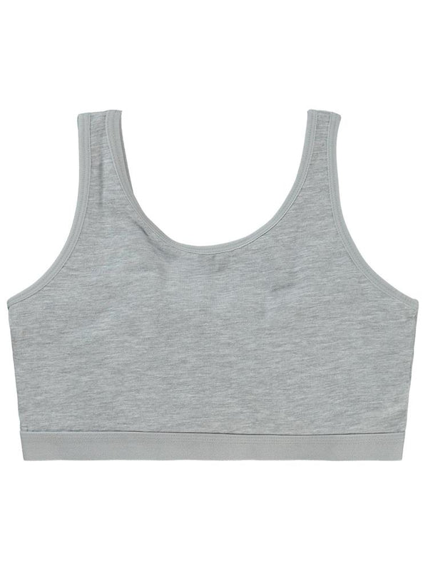 Civil Girls Kız Çocuk Pedli Büstiyer 12-14 Yaş  - Gri