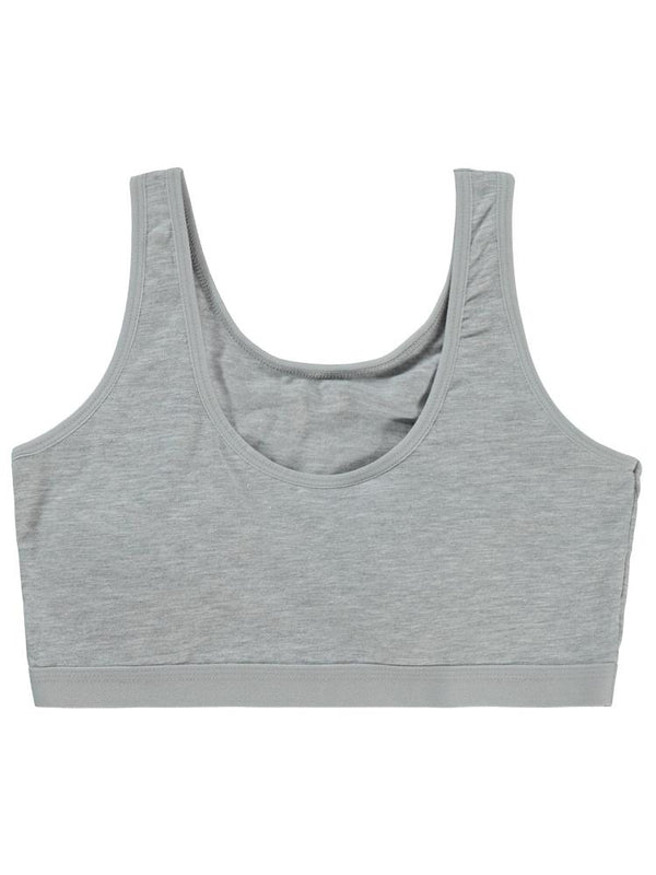 Civil Girls Kız Çocuk Pedli Büstiyer 12-14 Yaş  - Gri