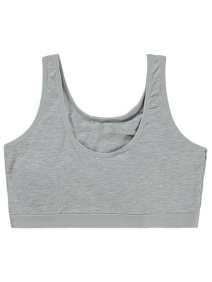 Civil Girls Kız Çocuk Pedli Büstiyer 12-14 Yaş  - Gri